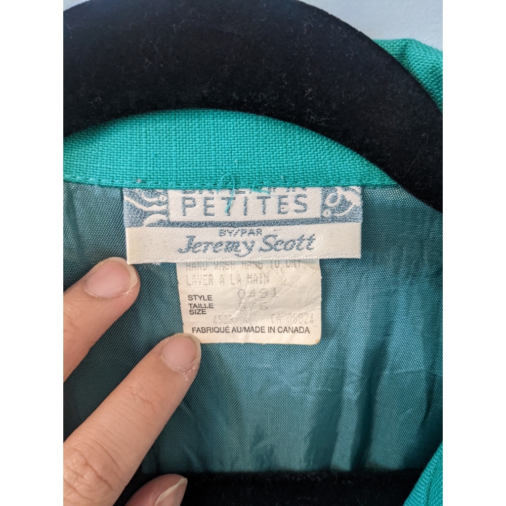 Vintage Jeremy Scott Petite Belted Dress - Picture 11 of 15